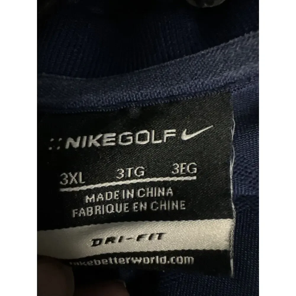 Nike‎ Men's 3XL Golf Polo Shirt Blue Short Sleeve Stallion Mountain NV Course